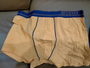 Schiesser舒雅男士内裤平角裤精梳棉Becover系列透气中腰2件装E5/20084T E5/20084T宝蓝+橘色 2条 2XL 实拍图