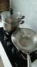 美厨（maxcook）316不锈钢炒锅 带盖锅具34cm三层钢锅 电磁炉燃气炉通用MCC2072 实拍图