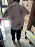 俞兆林中老年女装妈妈装七分袖套装薄款两件套 Y244A1813 实拍图