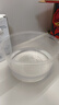 美丽雅 一次性饭盒圆形1500ml*50套打包碗加厚餐盒带盖可微波大容量 实拍图
