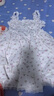 棉致白色吊带碎花连衣裙子女小个子收腰显瘦吊带纯欲蓬蓬裙2024新款夏 白色【496高品质29.5】 L 105-120斤 实拍图