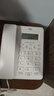 得力（deli）电话机 固定电话座机 办公家用 来电显示 来去电查询 可接分机 【插线即用】13606白 实拍图