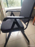 折叠椅子家用休闲靠背椅舒适久坐透气办公椅会议室护腰写字电脑椅 【人体工学】久坐透气灰色款 实拍图
