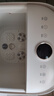美的（Midea）泡脚桶杀菌洗脚盆加热自动按摩足浴盆理疗泡小腿按摩盘可拆洗生日礼物送男女友送长辈 ZL2暖阳白 实拍图