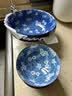 美浓烧（Mino Yaki）日本进口拉面碗日式高脚汤碗青花瓷水果沙拉碗复古拌面碗家用大碗 春樱秋叶纹 实拍图