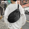 李宁（LI-NING）斜挎包男士胸包单肩包女大容量潮牌休闲运动背包骑行 实拍图