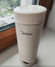 美的（Midea）电热水杯加热水壶保温烧水杯 350ml迷你便携式旅行出差 国补智能恒温 316L不锈钢无异味MK-DB35X22 实拍图