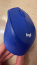 罗技（Logitech）M330 静音鼠标 无线鼠标 办公鼠标 右手鼠标 蓝色 带无线2.4G接收器 实拍图