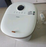 海尔（Haier）泡脚桶恒温加热可拆洗京东自营足浴盆抑菌理疗自动按摩冲浪泡小腿洗脚桶生日长辈礼物HQY-J741W 实拍图