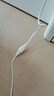 CABLE CREATION DZ141两插电源延长线弯头10A新国标2芯两孔插座拖线板适用电动车电视风扇监控热水壶加长线2米 实拍图