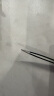 得力（deli）不锈钢尖头镊子直镊精密维修小工具厨房拔毛夹子涂层加硬长140mm 实拍图