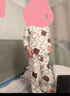 迷你木木屋儿童睡衣春夏男童女童薄家居服套装宝宝夏天薄款服装 蓝莓熊 120 实拍图