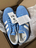 adidas T头鞋 VL COURT复古板鞋德训鞋男女阿迪达斯轻运动   蓝色/亮白/树脂黄(推荐女生选小半码)   37 实拍图