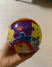 费雪（Fisher-Price）儿童玩具球 宝宝小皮球拍拍球22cm(黄色 赠打气筒)六一儿童节礼物 实拍图