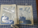 小魔一次性雨鞋套防雨鞋套男女同款加厚耐磨便携鞋套白色短款40只装  实拍图