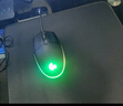 G102第二代游戏鼠标 RGB流光灯效鼠标 轻量化  游戏级8000DPI传感器 黑色 200-8000DPI 实拍图