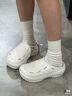 adidas 波波凉鞋 OZWAVE CLOG稳定缓震回弹厚底老爹拖鞋阿迪达斯   矾土棕   43 实拍图