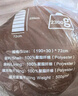 京东京造 信封式睡袋 户外露营防潮柔软贴身恒温加厚保暖冬季 浅沙色2.3kg 实拍图