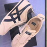 Onitsuka Tiger鬼塚虎男鞋 慢跑鞋透气轻便男女款运动休闲鞋RUNSPARK 白色/藏青色(1183B480-107) 44 实拍图