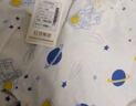 红豆儿童睡衣男女童春夏薄款纯棉家居服套装长袖裤空调服J3115白色120 实拍图
