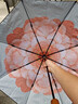 蕉下（beneunder）防紫外线遮阳伞三折双层黑胶晴雨伞防晒伞BM664花椿 实拍图