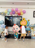 多美忆生日派对儿童气球装饰场景布置生日装饰男孩女孩生日套装小汽车 实拍图