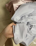 蕉内300S女士睡裙莫代尔夏季凉感短袖睡衣防走光花瓣袖柔软家居服 实拍图