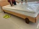 源氏木语实木床北欧橡木儿童床现代简约1.2米单人床卧室环保家具 低铺儿童床【橡木款】 1200mm*2000mm 实拍图