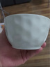 陶瓷碗家用吃饭米饭碗碗盘餐具套装碗筷碗具釉下彩奶油风一人食 2个4.5寸碗（奶白色） 实拍图