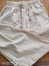 纪柏女裤棉麻女装亚麻夏季女款休闲裤女2025年新款夏款薄款直筒阔腿裤 麻本色【高品质棉麻】 3XL 建议【146-155斤】 实拍图