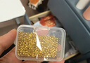 喜上眉梢黄金光面金珠999足金散珠3D硬金抛光面转运珠路路通情侣 2mm 光面转运珠多颗 约0.4g 实拍图