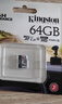 金士顿（Kingston）64GB 读速95MB/s U1 A1 switch内存卡 行车记录仪&家庭监控摄像专用 TF（MicroSD）存储卡 实拍图