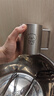onlycook316不锈钢双层水杯 带刻度防烫喝牛奶杯防摔防烫杯子 300ml小猪 实拍图