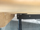 木藝生电动升降架子桌腿双电机可调节升降电脑桌站立支架办公书桌桌子腿 椭圆双电机3节线槽款黑1.1-2米板 加厚钢架 实拍图