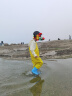 YogelTackle赶海连体裤儿童下水裤捉鱼水衣玩水衣涉水服水裤水鞋一体玩沙水裤 实拍图