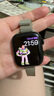Apple/苹果 Watch Series 10 智能手表GPS款42毫米亮黑色铝金属表壳黑色运动型表带M/L MX1P3CH/B 实拍图