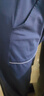 红豆居家【春上新】男士纯棉春秋薄款睡衣男简约可外穿家居服 礁石灰 XL 实拍图