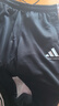 阿迪达斯 （adidas）运动裤男春季宽松透气直筒裤跑步运动防风休闲裤 M  黑白  实拍图