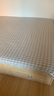 亚麻凉席哈尔滨特产夏季精梳棉麻素色亚麻凉席亚麻床单 单条亚麻色四菱格（无枕巾枕套） 双人凉席 160cm*210cm 实拍图