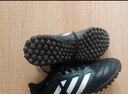 adidas阿迪达斯春秋款男小大童儿童硬人造偏硬草场运动足球鞋HP3061黑 实拍图