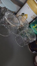 CLITON玻璃威士忌酒杯加厚雕花欧式烈酒杯洋酒杯家用水杯玻璃杯套装6只 实拍图