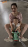 babycare扭扭车防侧翻儿童溜溜车音乐摇摇车滑行玩具车赛琳绿 实拍图