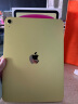 Apple/苹果【国家补贴】iPad 11英寸 A16芯片2025年款 平板电脑 (128GB WLAN版/学习办公娱乐)黄色 实拍图