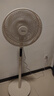 美的（Midea）【劲风酷爽】七叶轻音柔风电风扇家用遥控落地扇台式桌面小型风扇大风力节能立式摇头电扇 SAH30BK 实拍图