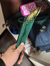 JEKO&JEKO植绒衣架无痕晾衣架衣服架衣撑衣挂衣架子挂衣架衣柜衣架绿色10只 实拍图