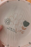 家用陶瓷盘子菜盘餐盘圆盘陶瓷简约风釉下彩简线花朵7英寸早餐盘 7寸早餐盘2个装 实拍图