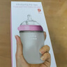 可么多么（como tomo）奶瓶婴儿奶瓶新生儿断奶仿母乳硅胶奶瓶3-6个月250ml粉 实拍图