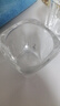 品喻（PINYU）白酒杯家用玻璃酒杯啤酒一口杯烈酒杯二两洋酒杯方形70ml小号6个 实拍图