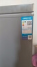 美的（Midea）【新款全新升级】冰柜家用商用冷柜冷藏冷冻保鲜柜小型冰柜节能省电冰箱卧式冰柜 一级能效 143L 灰色 143KMF(E) 实拍图