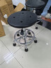 尔迈 防静电凳子实验室圆凳学校医院小巧升降旋转椅车间工作凳 固定脚 实拍图